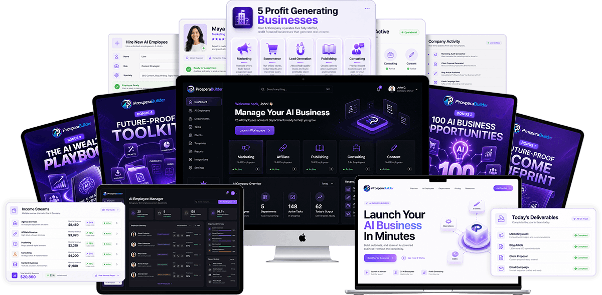 Prospera Builder: The Complete AI Business System